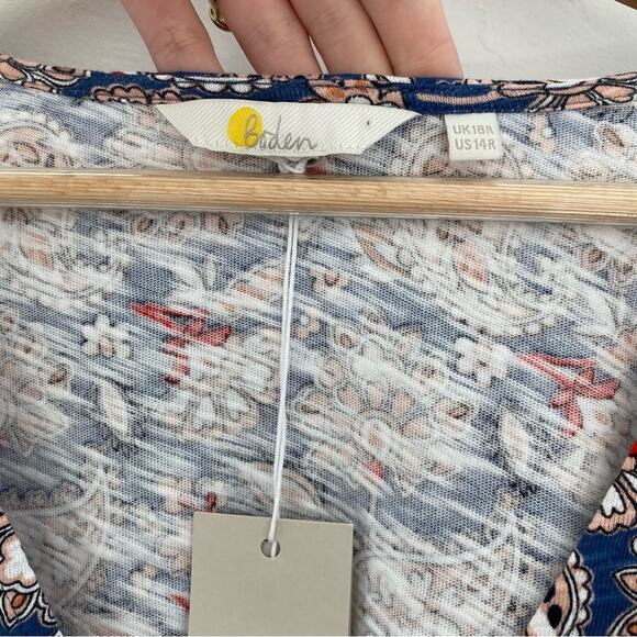 NWT Boden‎ V-Neck Jersey Mini Dress - Picture 5 of 8